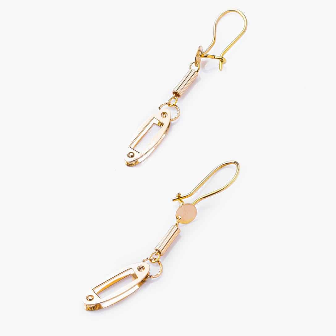 Round Fiery Created Pink Opal Stud Earrings - Giftoria - zestawy prezentowe 3 Round Fiery Created Pink Opal Stud Earrings - Giftoria - zestawy prezentowe 3