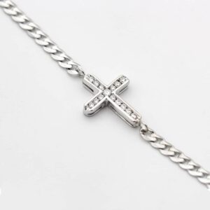 Italian Fremada Chain Yellow Stone Pendant  -  Giftoria - zestawy prezentowe