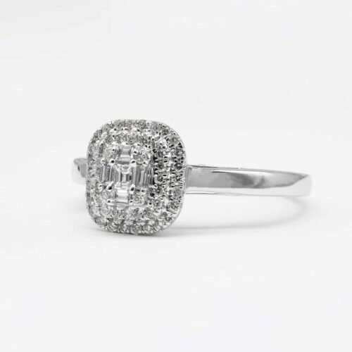 Infinity X.O Diamond Ring in Sterling Silver - Giftoria - zestawy prezentowe Infinity X.O Diamond Ring in Sterling Silver - Giftoria - zestawy prezentowe