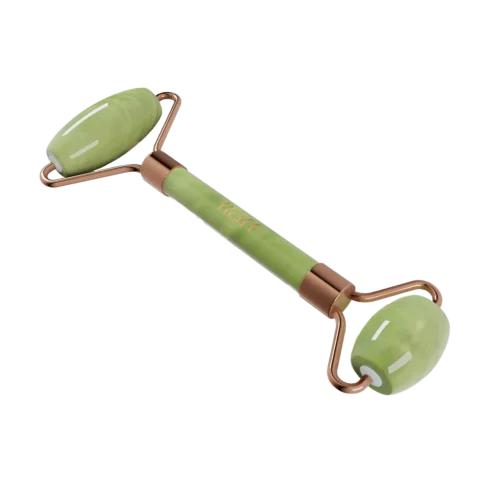 Roller do masażu twarzy – Zielony jadeit - Giftoria - zestawy prezentowe Roller do masażu twarzy – Zielony jadeit - Giftoria - zestawy prezentowe