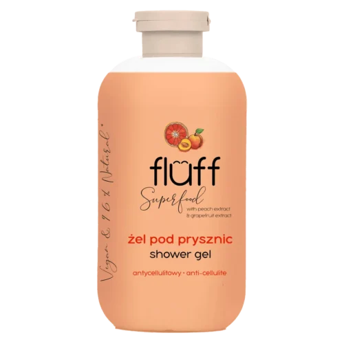 Fluff Żel pod prysznic – Brzoskwinia & Grejpfrut - Giftoria - zestawy prezentowe Fluff Żel pod prysznic – Brzoskwinia & Grejpfrut - Giftoria - zestawy prezentowe