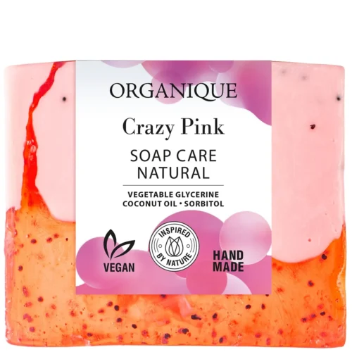 Mydło naturalnie pielęgnujące CRAZY PINK  -  Giftoria - zestawy prezentowe