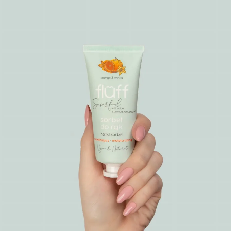 Sorbet do rąk – Pomarańcza wanilia  -  Giftoria - zestawy prezentowe 3