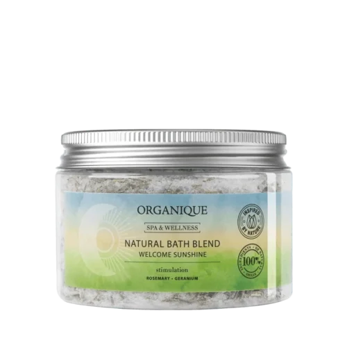 Naturalna mieszanka kąpielowa POWITANIE SŁOŃCA ROZMARYN GERANIUM  -  Giftoria - zestawy prezentowe