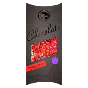 Czekolada biała z&nbsp;liofilizowanymi malinami i&nbsp;truskawkami  -  Giftoria - zestawy prezentowe