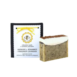 Mydło z woskiem pszczelim AWOKADO Z JEDWABIEM - Giftoria - zestawy prezentowe 3 Mydło z woskiem pszczelim AWOKADO Z JEDWABIEM - Giftoria - zestawy prezentowe 3