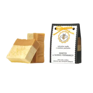 Mydło z woskiem pszczelim NAGIETEK W SŁODKIEJ POMARAŃCZY - Giftoria - zestawy prezentowe Mydło z woskiem pszczelim NAGIETEK W SŁODKIEJ POMARAŃCZY - Giftoria - zestawy prezentowe