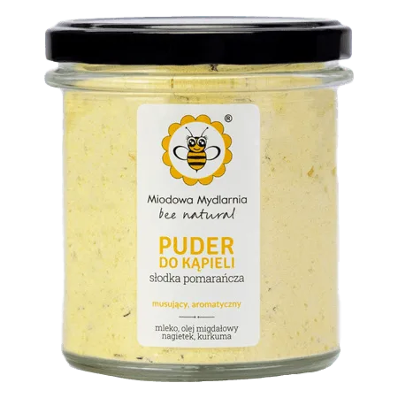 Puder do kąpieli SŁODKA POMARAŃCZA  -  Giftoria - zestawy prezentowe