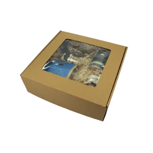 Dekoracyjna misa ceramiczna Niebieski Kwiat o&nbsp;unikalnym kształcie  -  Giftoria - zestawy prezentowe 3