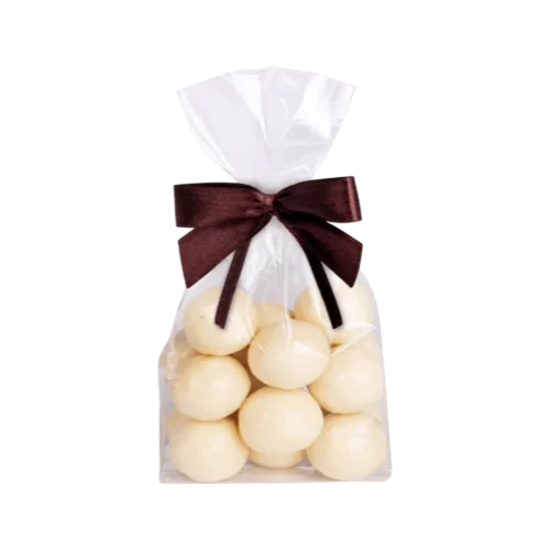 Orzechy laskowe w czekoladzie białej - Giftoria - zestawy prezentowe Orzechy laskowe w czekoladzie białej - Giftoria - zestawy prezentowe