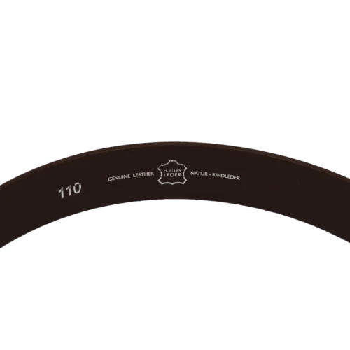 Męski pasek skórzany w jasnym brązie z klasyczną klamrą - Giftoria - zestawy prezentowe 2 Męski pasek skórzany w jasnym brązie z klasyczną klamrą - Giftoria - zestawy prezentowe 2