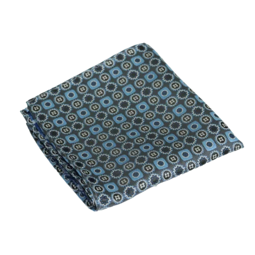 Kolorowa poszetka z&nbsp;wzorkami – wzór 2  -  Giftoria - zestawy prezentowe