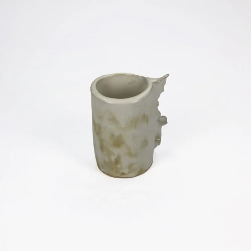 Ceramiczny kubek/organizer na szczoteczki, pędzle lub ołówki – ręcznie wykonany - Giftoria - zestawy prezentowe Ceramiczny kubek/organizer na szczoteczki, pędzle lub ołówki – ręcznie wykonany - Giftoria - zestawy prezentowe