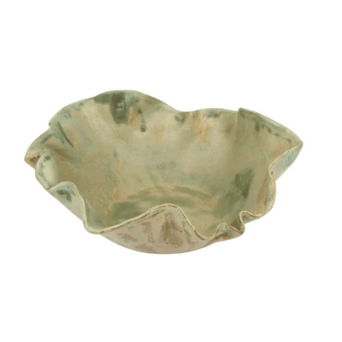 Ceramiczna misa dekoracyjna Kwiat Zieleni – ręcznie wykonana - Giftoria - zestawy prezentowe Ceramiczna misa dekoracyjna Kwiat Zieleni – ręcznie wykonana - Giftoria - zestawy prezentowe