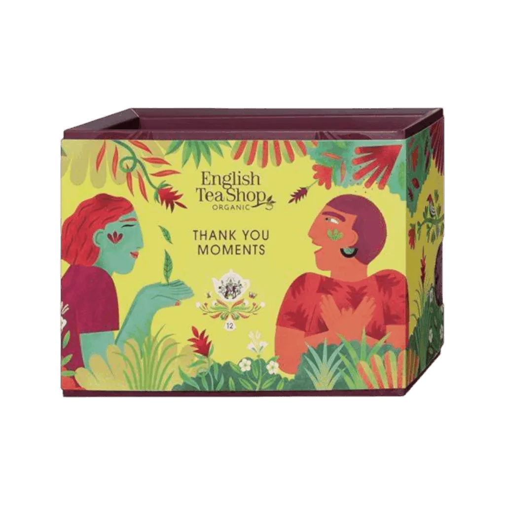 Thank You Moments – 12 herbacianych piramidek  -  Giftoria - zestawy prezentowe