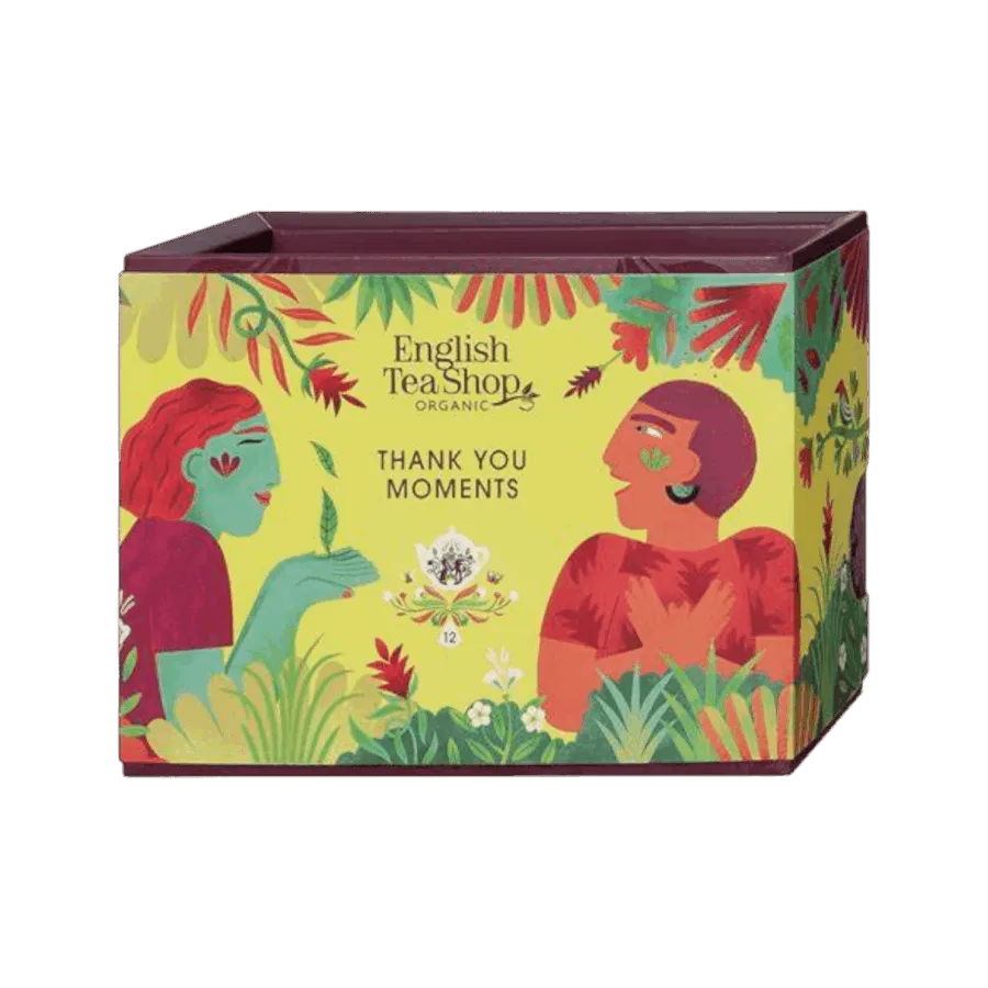 Thank You Moments – 12 herbacianych piramidek  -  Giftoria - zestawy prezentowe