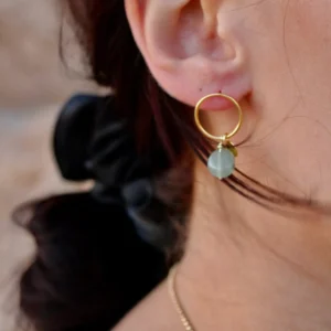 Kolczyki z&nbsp;awenturynem  -  Giftoria - zestawy prezentowe 3