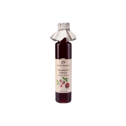 Syrop z&nbsp;malin – Malinowa Poezja  -  Giftoria - zestawy prezentowe
