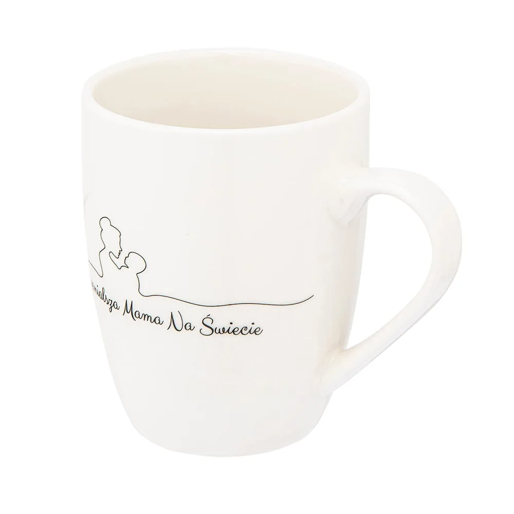 Kubek porcelanowy Najwspanialsza Mama 340 ml  -  Giftoria - zestawy prezentowe 2