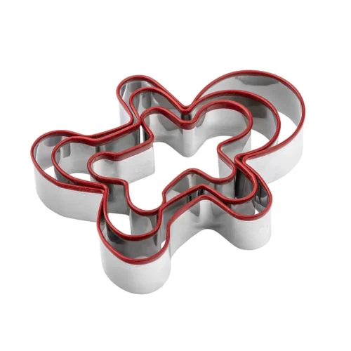 Zestaw 3 wykrawaczy do&nbsp;ciastek – czerwone ludziki z&nbsp;piernika  -  Giftoria - zestawy prezentowe 2