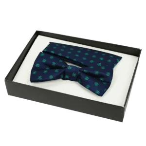 Elegancka męska muszka gładka z&nbsp;wypustką – wzór 5  -  Giftoria - zestawy prezentowe