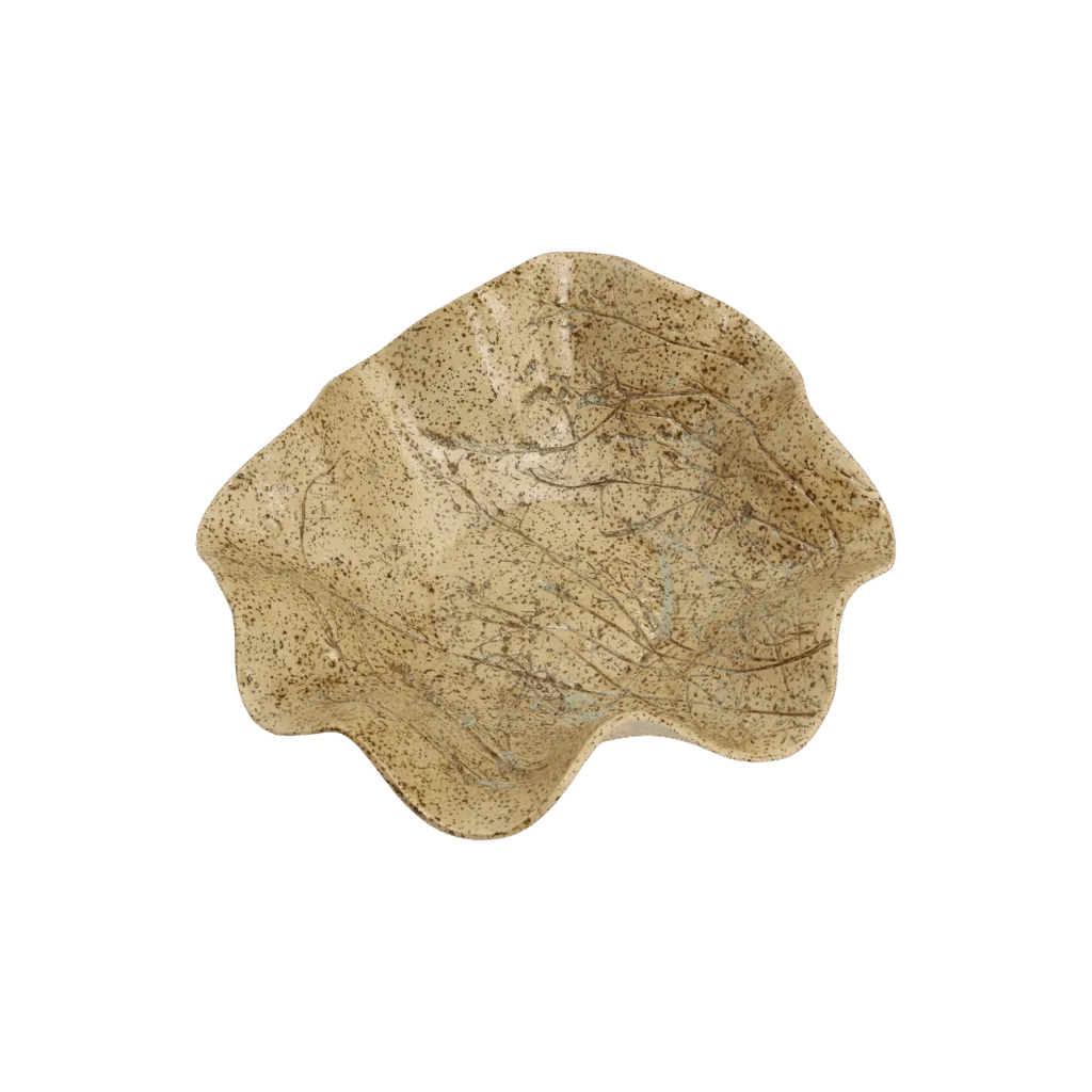 Misa ceramiczna Naturalia – ręcznie robiona, 27 cm  -  Giftoria - zestawy prezentowe