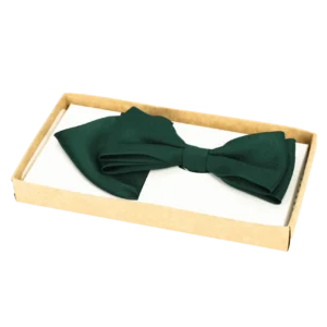 Elegancka męska muszka gładka z&nbsp;wypustką – wzór 11  -  Giftoria - zestawy prezentowe