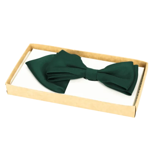 Elegancka męska muszka gładka z&nbsp;wypustką – wzór 11  -  Giftoria - zestawy prezentowe