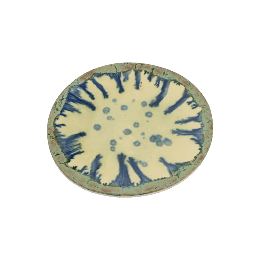 Misa Ceramiczna Błękitny Las – Ręcznie Robiona, 27cm  -  Giftoria - zestawy prezentowe