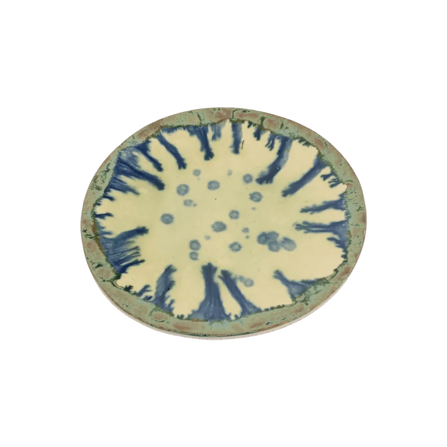 Misa Ceramiczna Błękitny Las – Ręcznie Robiona, 27cm  -  Giftoria - zestawy prezentowe