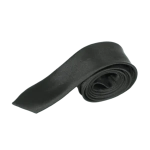 Krawat elegancki w&nbsp;kolorze czarnym – klasyczny styl regular  -  Giftoria - zestawy prezentowe