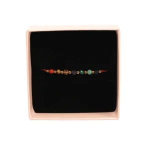 Bransoletka czerwona czakry  -  Giftoria - zestawy prezentowe