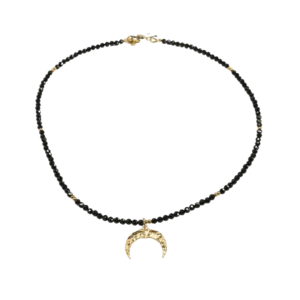 Naszyjnik Róg obfitości czarny - Giftoria - zestawy prezentowe Naszyjnik Róg obfitości czarny - Giftoria - zestawy prezentowe