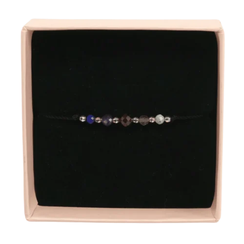 Bransoletka zodiakalna srebrna – Koziorożec  -  Giftoria - zestawy prezentowe