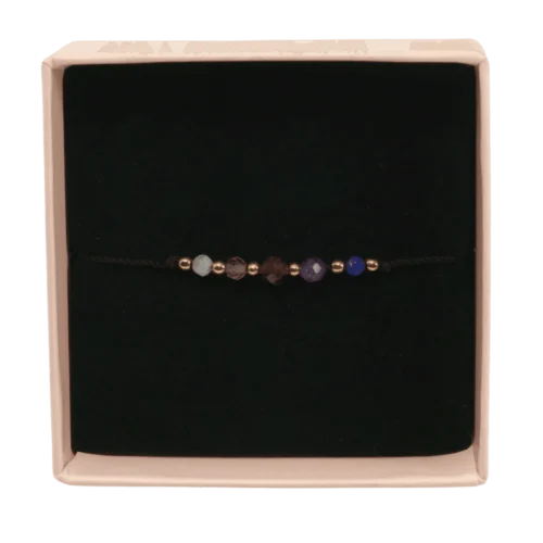 Bransoletka zodiakalna pozłacana – Koziorożec  -  Giftoria - zestawy prezentowe