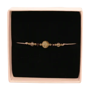 Bransoletka zodiakalna pozłacana – Lew  -  Giftoria - zestawy prezentowe