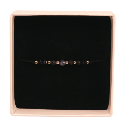 Bransoletka zodiakalna pozłacana – Panna  -  Giftoria - zestawy prezentowe