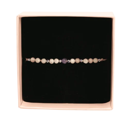 Bransoletka zodiakalna srebrna – Ryby  -  Giftoria - zestawy prezentowe