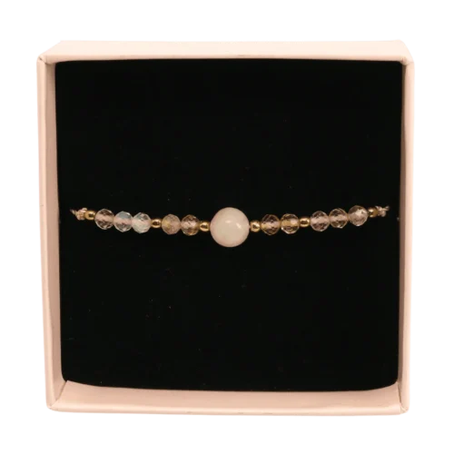 Bransoletka zodiakalna pozłacana – Baran - Giftoria - zestawy prezentowe Bransoletka zodiakalna pozłacana – Baran - Giftoria - zestawy prezentowe