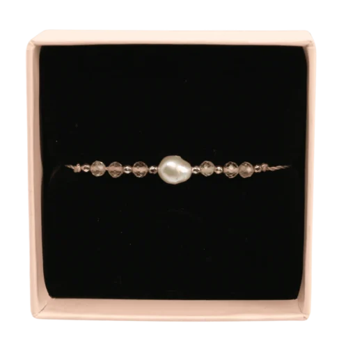 Bransoletka zodiakalna srebrna – Bliźnięta  -  Giftoria - zestawy prezentowe