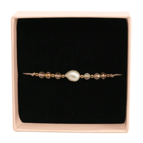 Bransoletka zodiakalna pozłacana – Bliźnięta  -  Giftoria - zestawy prezentowe