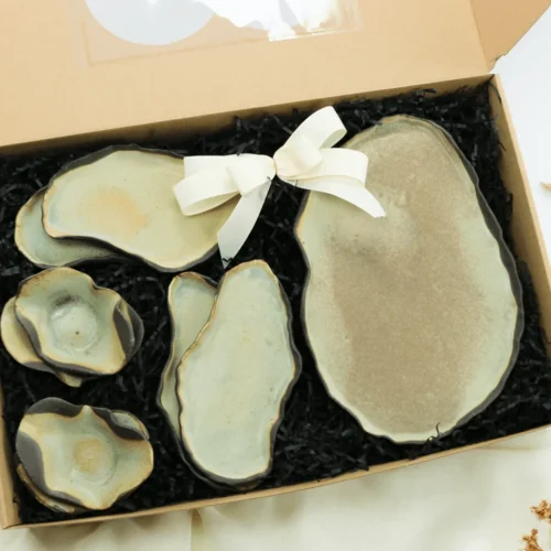 Zestaw Prezentowy „Sushi Celebration” – zestaw sushi handmade  -  Giftoria - zestawy prezentowe