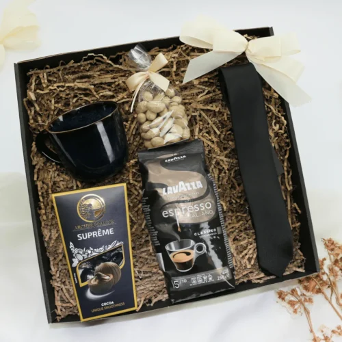 Ekskluzywny Zestaw Prezentowy „Kawa i&nbsp;Styl” dla niego  -  Giftoria - zestawy prezentowe