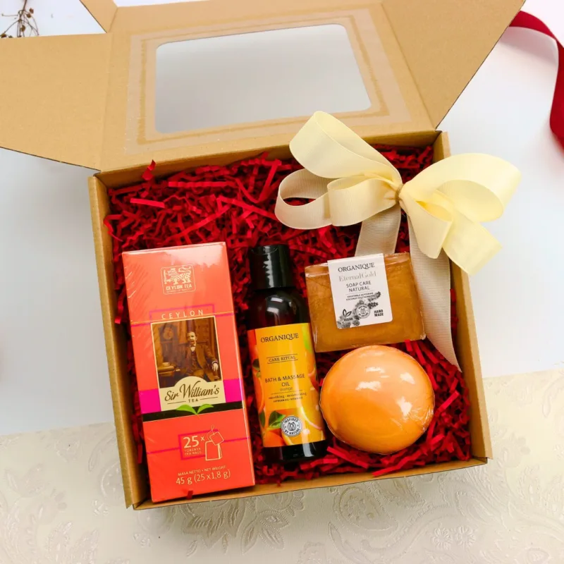 Zestaw Prezentowy Halloween Pomarańczowe Rozgrzanie  -  Giftoria - zestawy prezentowe 10